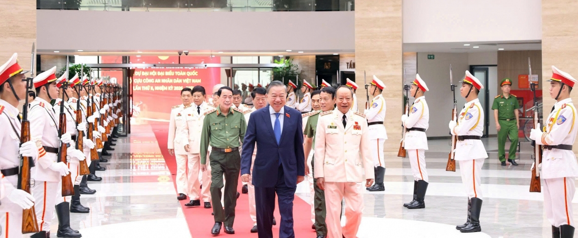 Tổng Bí thư, Chủ tịch nước Tô Lâm dự Đại hội toàn quốc Hội Cựu Công an nhân dân