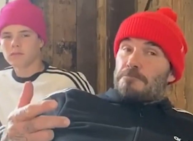 David Beckham và con trai chăm chỉ tập luyện thể thao khi cách ly tại nhà