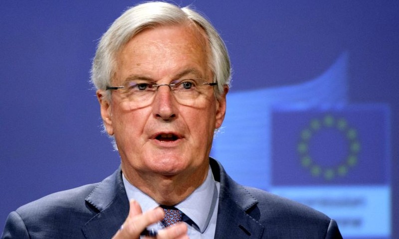 Trưởng đoàn đàm phán của EU Michel Barnier thất vọng vì đàm phán EU-Anh không đạt được tiến triển. Ảnh: Getty Images