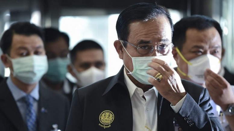 Ông Prayut khuyến cáo tới người dân tiếp tục tuân thủ các biện pháp kiểm soát dịch bệnh và không nên chủ quan trước tình hình. Ảnh: Phuket News