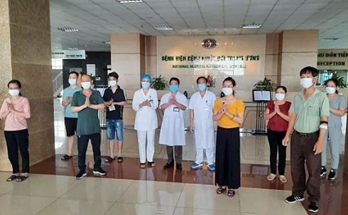 
Eight coronavirus patients were released from hospital on May 11 
