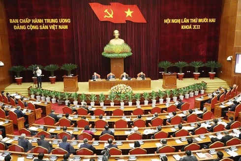 The 12th conference of the Party Central Committee opened in Hanoi on May 11 with Party General Secretary and State President Nguyen Phu Trong in the chair