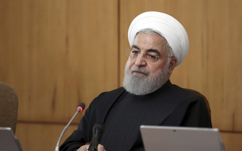 Tổng thống Iran Hassan Rouhani. Ảnh: Times of Israel
