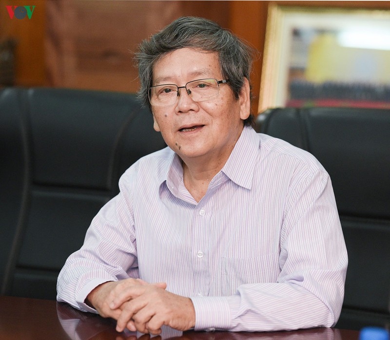Ông Vũ Ngọc Hoàng - nguyên Ủy viên Trung ương Đảng, nguyên Phó Trưởng ban Thường trực Ban Tuyên giáo Trung ương. (ảnh: Vũ Toàn)
