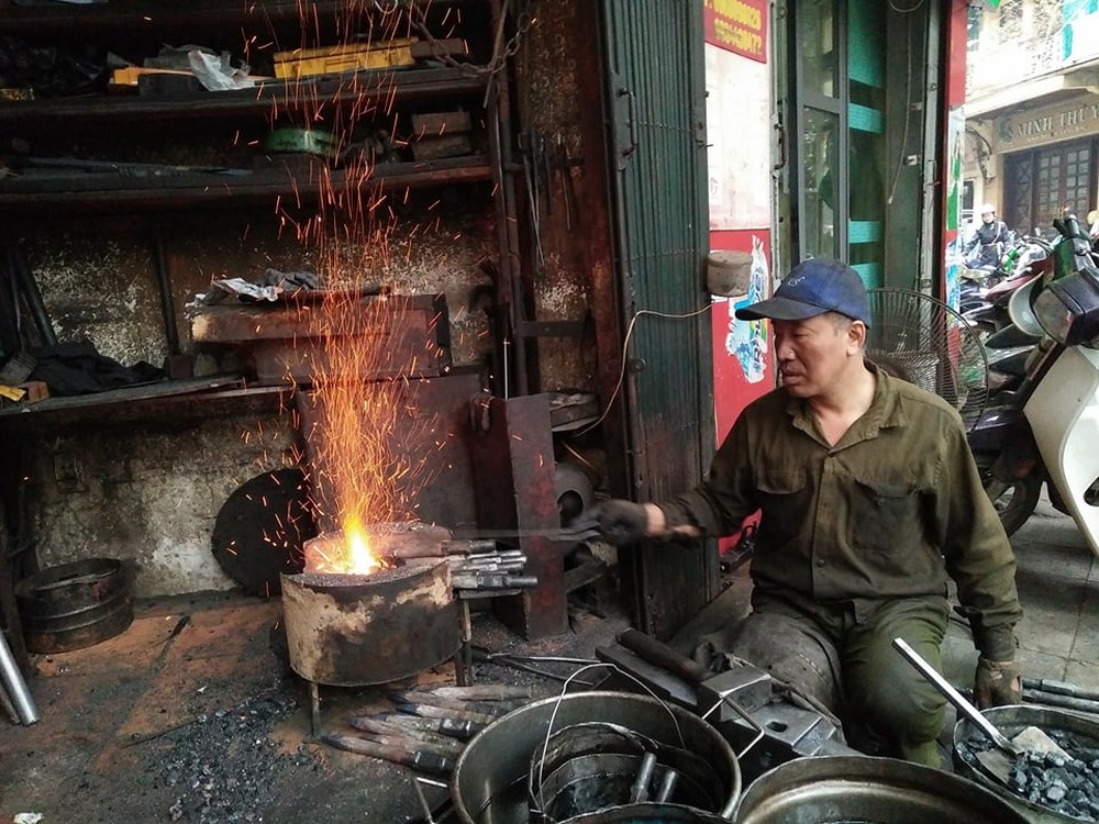 Chuyện chưa kể về người thợ rèn cuối cùng trên phố Lò Rèn