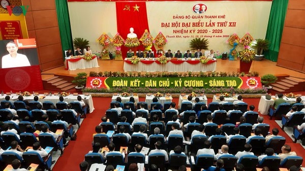 Đại hội Đại biểu Quận Thanh Khê, TP Đà Nẵng, nhiệm kỳ 2020-2025.
