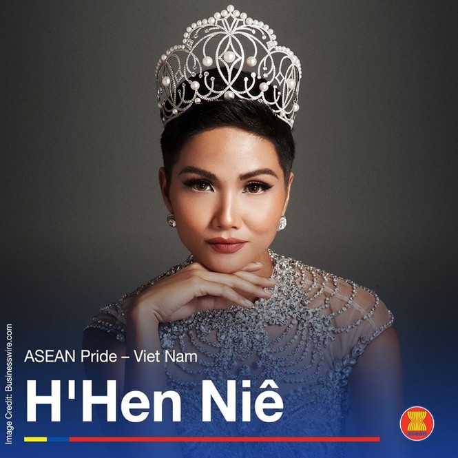 Miss H'Hen Nie honoured as ‘Pride of ASEAN’