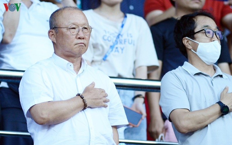 HLV Park Hang Seo sẽ dự khán 2 trận đấu ở vòng 9 V-League 2020.
