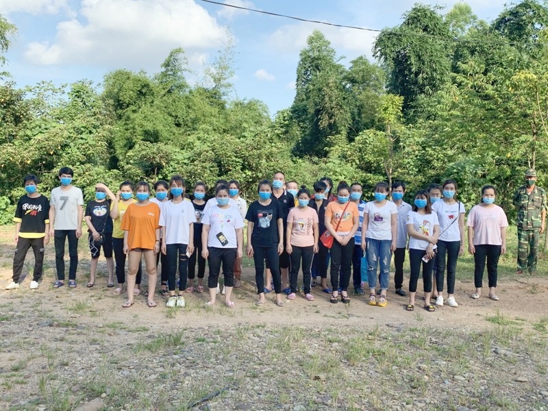 Dozens detected illegally entering Vietnam from China