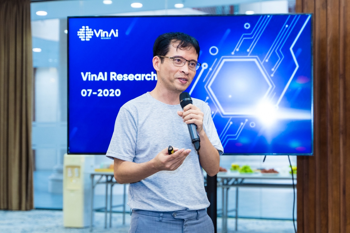 Tiến sĩ Bùi Hải Hưng - Viện trưởng Viện Nghiên cứu Trí tuệ nhân tạo VinAI Research khẳng định thế giới đã dần biết đến những nghiên cứu của Việt Nam.