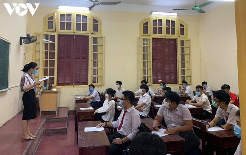 các điểm thi đảm bảo chống dịch, thí sinh tự tin thi tốt nghiệp hình ảnh 3 cac diem thi dam bao chong dich, thi sinh tu tin thi tot nghiep hinh anh 3