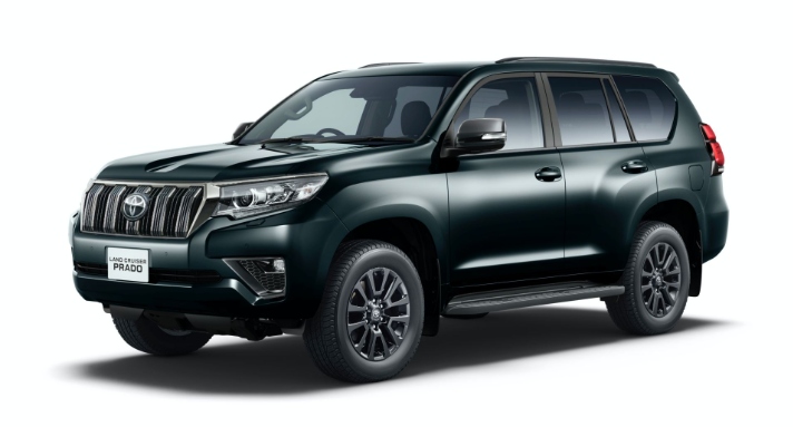 Toyota Land Cruiser Prado phiên bản đặc biệt màu đen