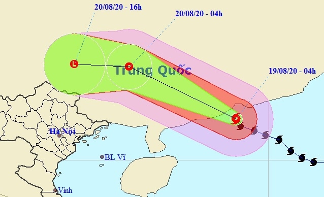 northern vietnam is on alert as strong storm higos closes in picture 1