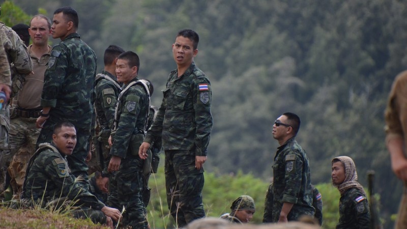 9 trong 151 quân nhân Thái Lan, trở về từ khóa huấn luyện Lightning Forge 2020 với binh sĩ Mỹ ở Hawaii, có kết quả dương tính với virus SARS-CoV-2. Ảnh minh họa: Civil Bat.
