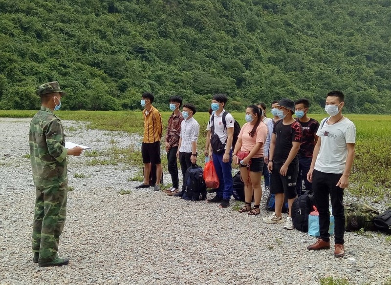11 vietnamese nationals quarantined in cao bang after illegal entry picture 1