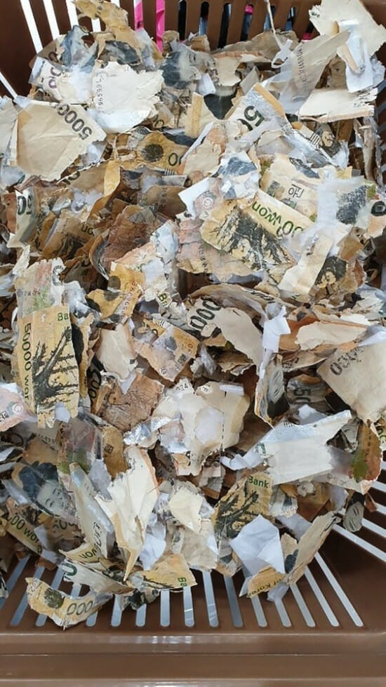 Người đàn ông làm nát gần 450 triệu đồng vì “giặt tiền” để diệt khuẩn