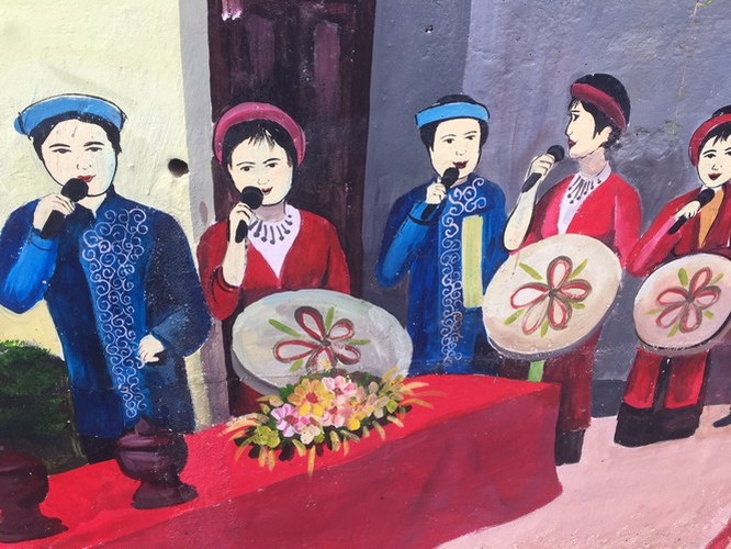 a close-up of largest mural paintings in hanoi picture 15 a close-up of largest mural paintings in hanoi picture 15