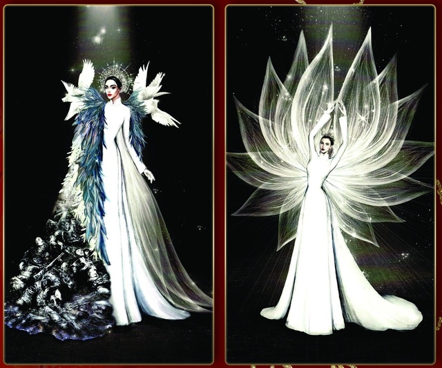 An elegant entry by designer Tem Nguyen has led the poll for several weeks.