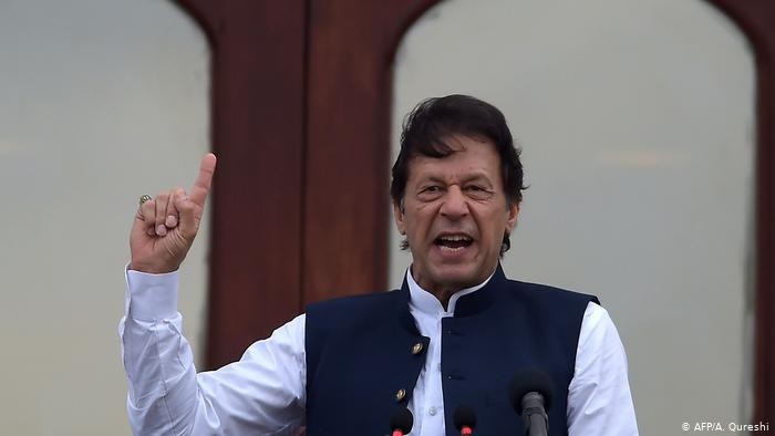 Thủ tướng Pakistan Imran Khan. Ảnh:AFP.