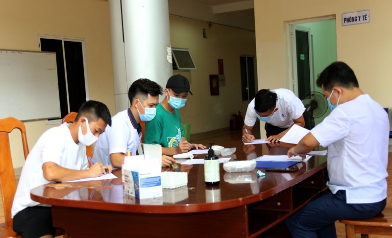 coach park and his players undergo covid-19 tests picture 4