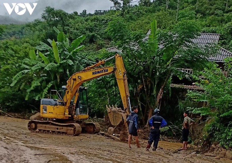 lao cai khan truong khac phuc hau qua nang ne do mua lu hinh anh 1