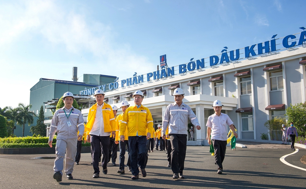 Cụm CN Khí Điện Đạm Cà Mau: Tiết kiệm năng lượng, quản trị hiệu quả