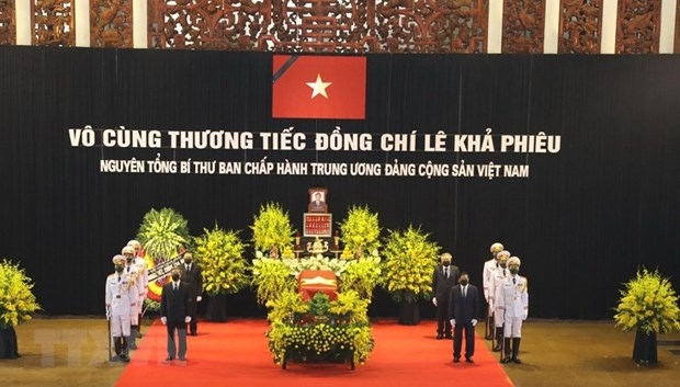 more condolences sent to vietnam over former party leader s passing picture 1