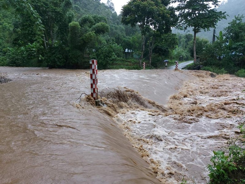 cao bang, bac kan khong de hoc sinh bo thi thpt do mua lu hinh anh 1