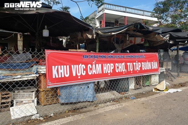 Quảng Nam phong tỏa khu chợ nơi vợ bệnh nhân 905 từng đến