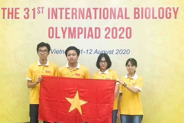 vietnam wins four prizes at int l biology olympiad 2020 picture 1 vietnam wins four prizes at int l biology olympiad 2020 picture 1