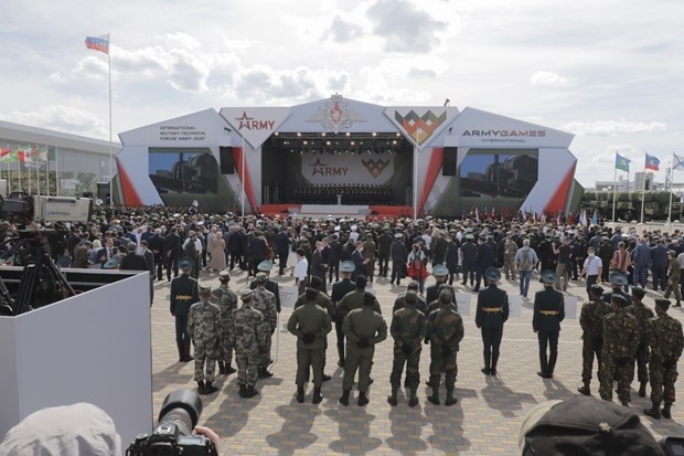 vietnamese team makes impression at opening of army games 2020 picture 3