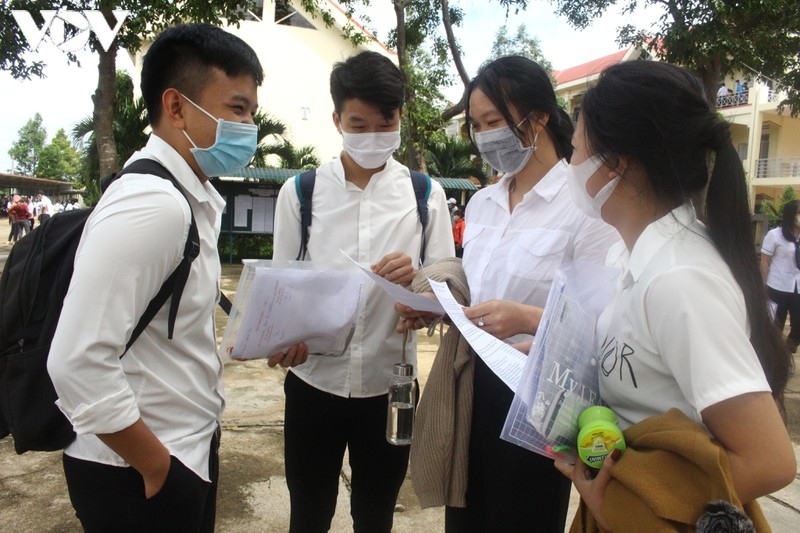 Thí sinh Đắk Lắk tự tin bước vào ngày thi thứ 2