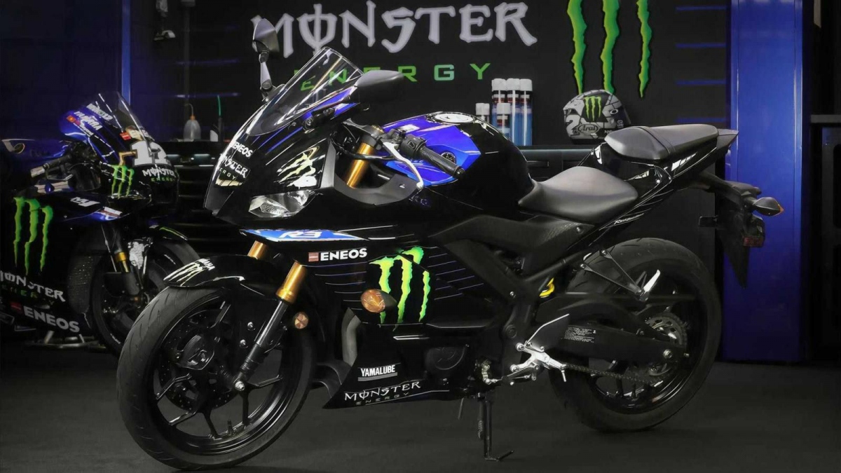 yamaha yzf-r3 monster energy motogp edition 2021 chinh thuc ra mat hinh anh 8