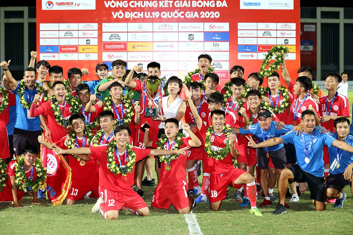 Mới đây nhất, đội bóng U19 PVF cũng đã đoạt chức vô địch Giải bóng đá U19 Quốc gia 2020.