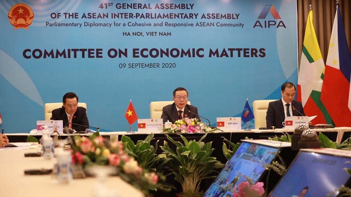 aipa-41 underlines role of parliaments in post-pandemic economic recovery picture 1