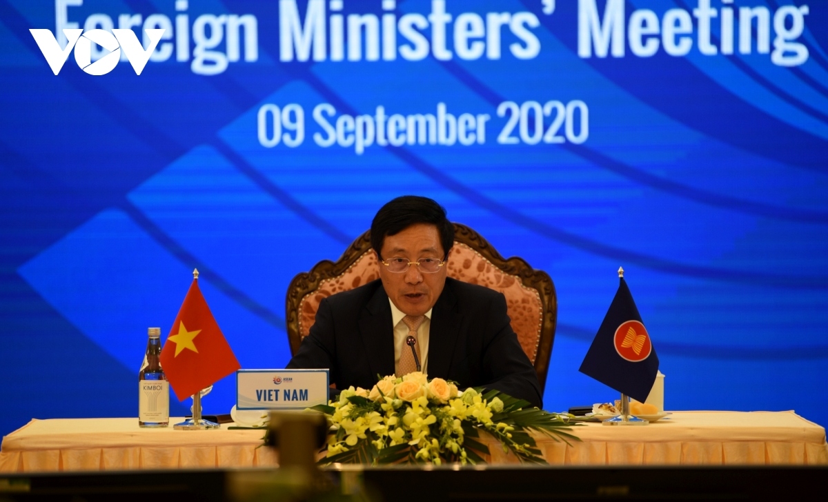 deputy pm chairs virtual meetings with asean s partners picture 1