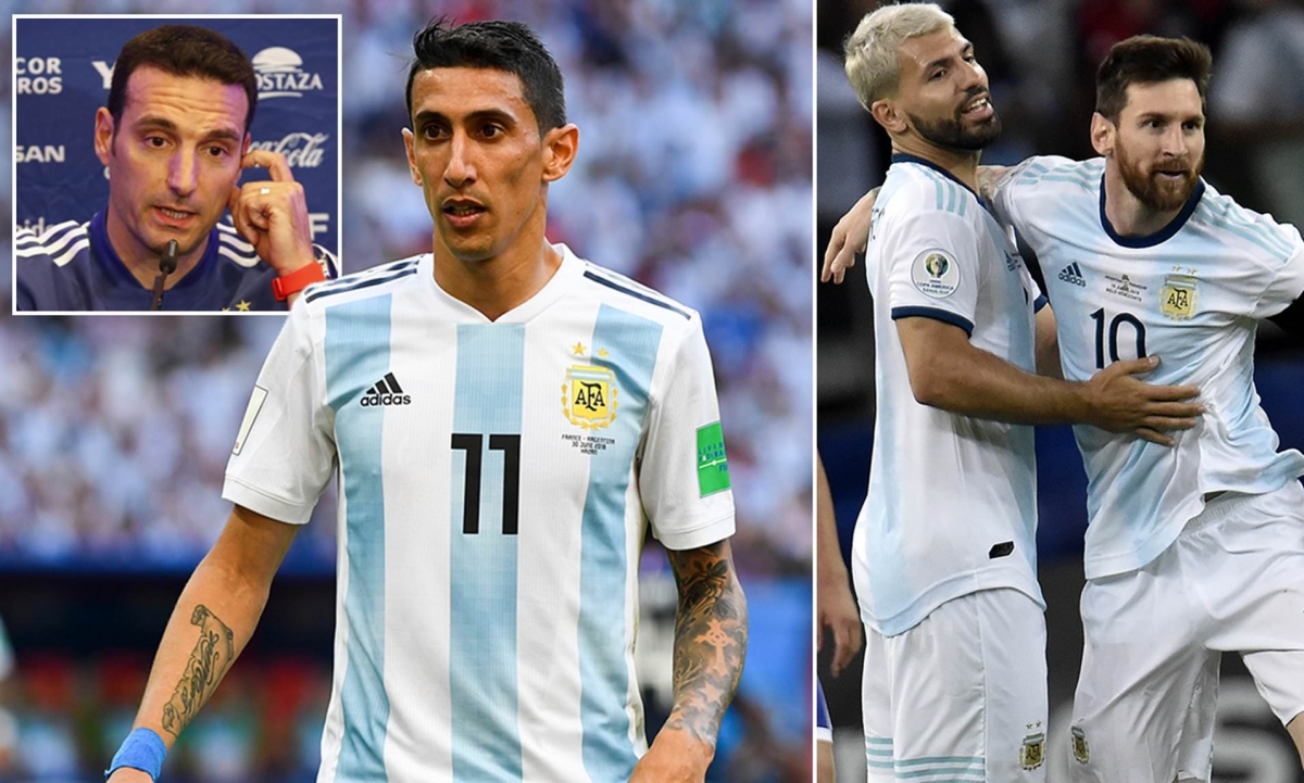 khong duoc goi len Dt argentina, di maria lay messi ra doa hlv hinh anh 1