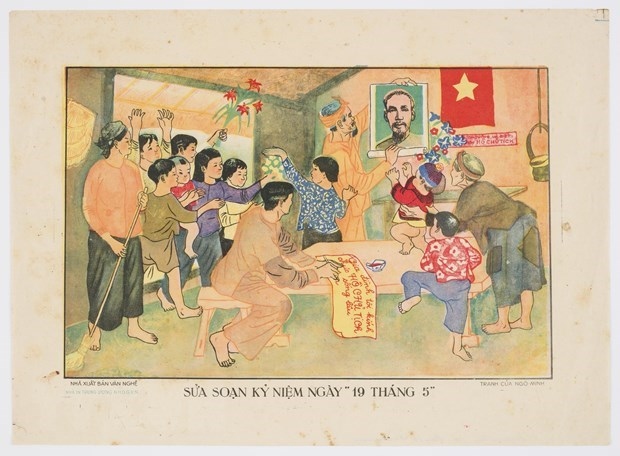 vietnam s art posters in 1950s kept in new south wales library picture 1
