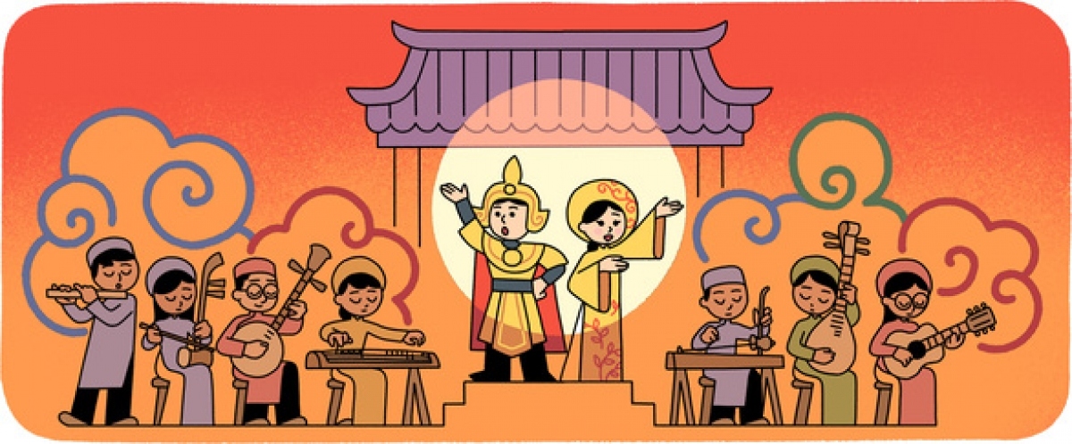 google doodle honours vietnam s cai luong folk opera picture 1