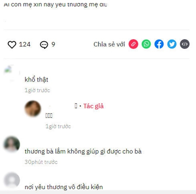 Ảnh một số bình luận của cư dân mạng