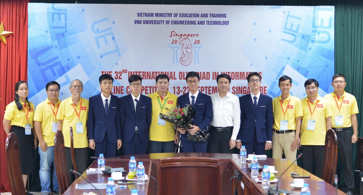 vietnam wins gold at international olympiad in informatics picture 1 vietnam wins gold at international olympiad in informatics picture 1
