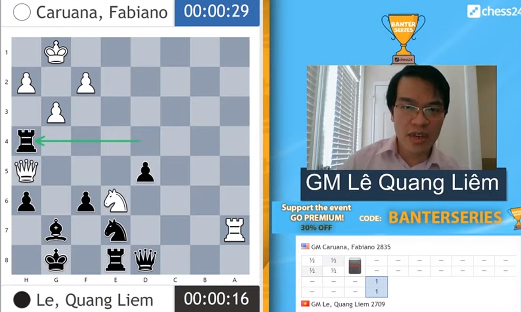 Carlsen vs. Giri in the Banter Series Quarterfinals