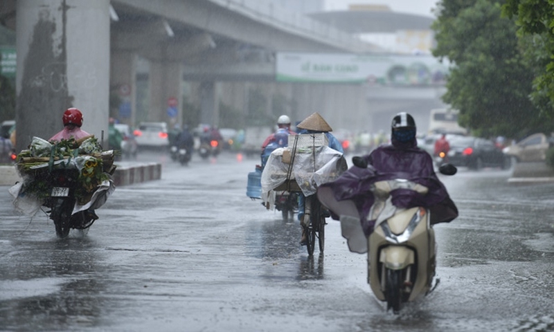 thoi tiet ngay 15 9 mien bac ngay nang, chieu toi co mua dong hinh anh 1