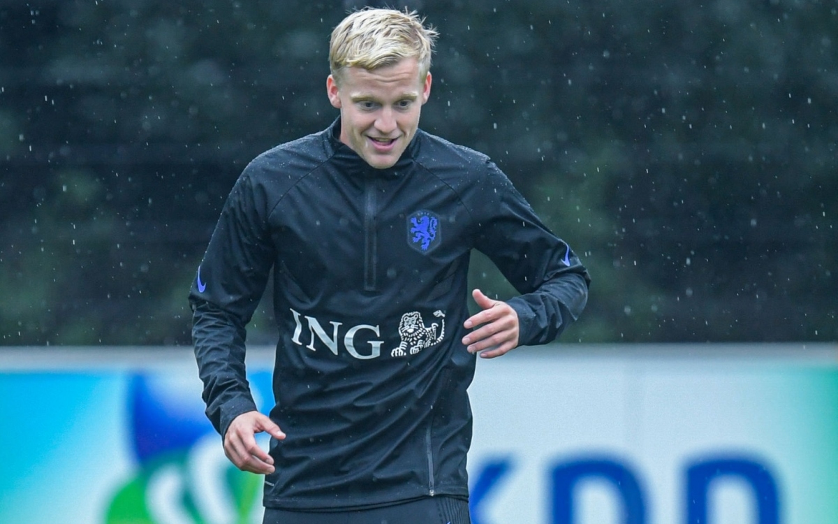 ha lan - ba lan donny van de beek chung minh gia tri hinh anh 1