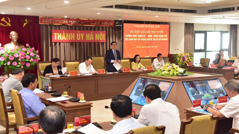 bi thu thanh uy ha noi vuong Dinh hue khong de can bo tron vo khong lam gi hinh anh 1