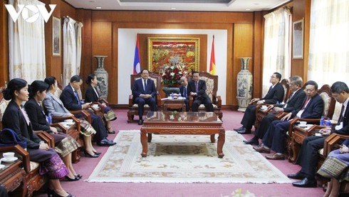 senior leaders of laos congratulate vietnam ahead of national day picture 1