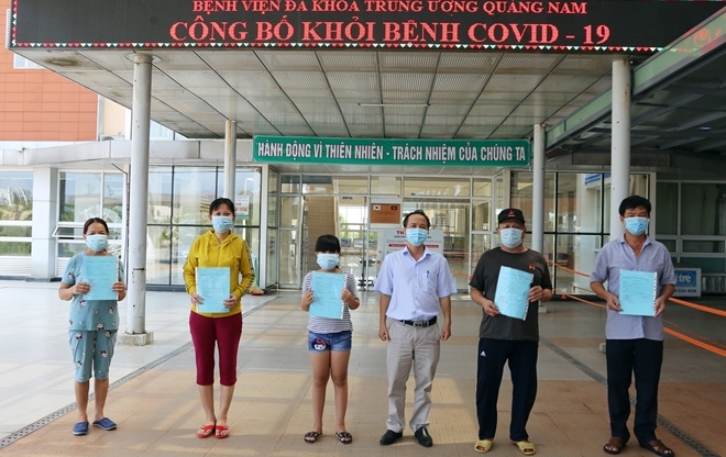 additional covid-19 patients given all-clear in quang nam picture 1