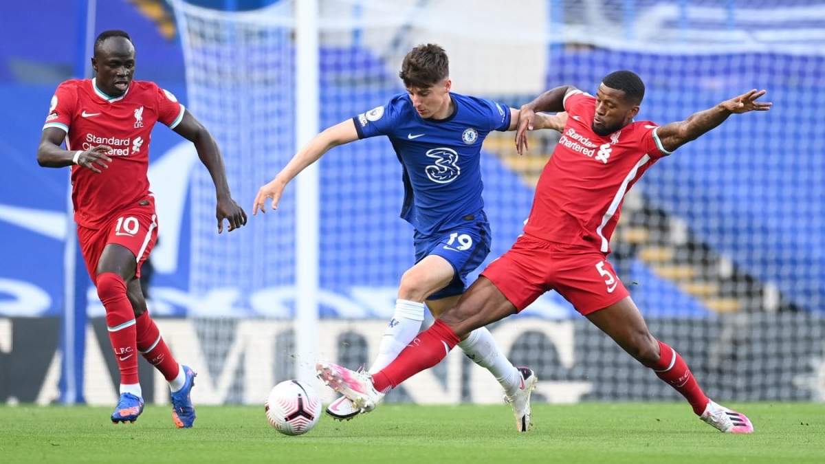 christensen nhận thẻ đỏ, jorginho đá hỏng phạt đền, chelsea thất thủ 0-2 trước liverpool hình ảnh 5 christensen nhan the do, jorginho da hong phat den, chelsea that thu 0-2 truoc liverpool hinh anh 5