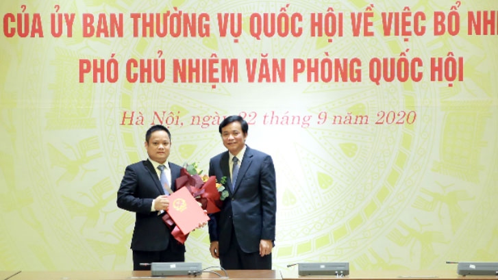 Ong vu minh tuan giu chuc pho chu nhiem van phong quoc hoi hinh anh 1