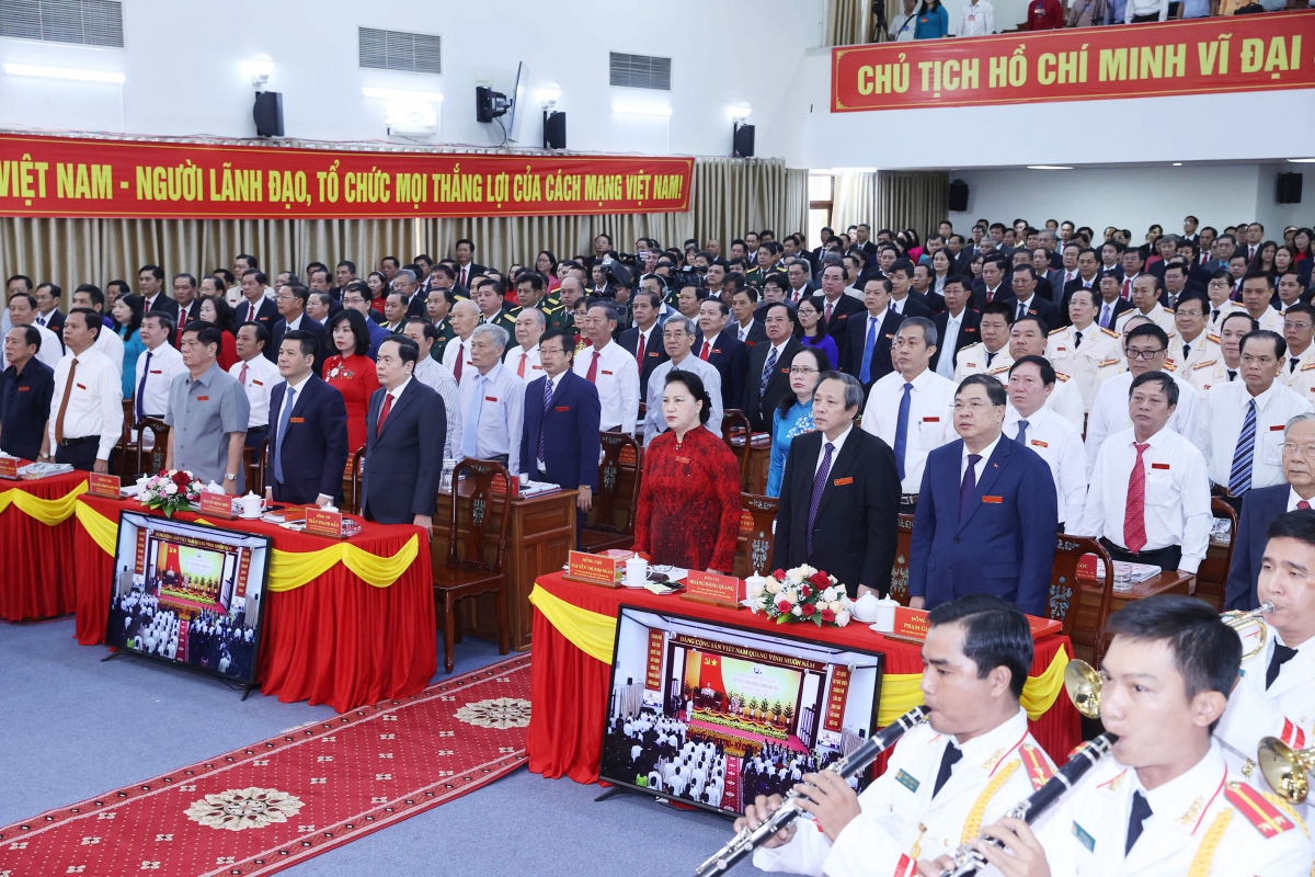 chủ tịch quốc hội nguyễn thị kim ngân dự Đại hội Đảng bộ thành phố cần thơ hình ảnh 2 chu tich quoc hoi nguyen thi kim ngan du Dai hoi Dang bo thanh pho can tho hinh anh 2